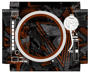 Reloop RP 8000 MK2 Skin Ridge Brown